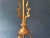 Art Nouveau Ceiling Light in Brass from Jugendstil, 1920s For Sale - Image 6 of 8