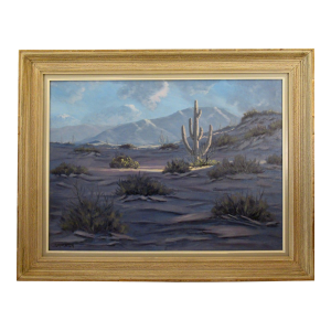 Sid Cedargreen Near Tubac, Arizona C. 1960 Painting