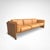 Mid-Century Modern Duc Camel Leather Three-Seater Sofa by Mario Bellini for Cassina, 1990s For Sale - Image 3 of 10