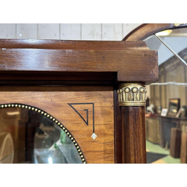 Art Deco Period Sideboard in Mahogany, Oak and Marble Top, 1930s For Sale - Image 13 of 18
