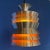 Mid-Century Modern Trava Pendant Lamp by Carl Thore for Granhaga, Sweden, 1960s For Sale - Image 3 of 6
