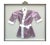Vintage Silk Child's Kimono Robe - Framed Wall Hanging For Sale - Image 4 of 4