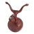 1940s Walnut Pie Crust Side Table Georgian Style Tripod Pedestal For Sale - Image 18 of 18