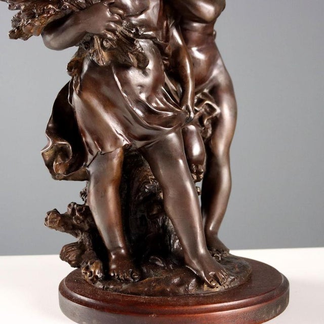 Auguste Moreau, Children, 20th Century, Bronze For Sale - Image 6 of 12