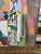 Marius L. Bosc Rose in Vase, Reflections in Water Oil Painting, Signed For Sale - Image 9 of 12