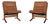 1960s Pair of Danish Modern "Siesta" Lounge Chairs Attributed to Westnofa For Sale