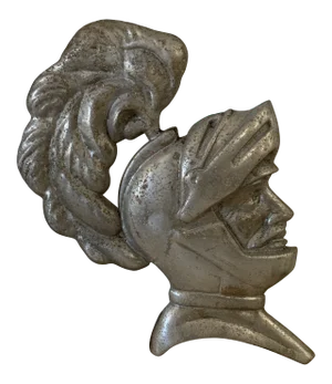 1980s Medieval Knight Relief