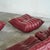 Togo Modular Sofa in Oxblood Red Leather attributed to Michel Ducaroy for Ligne Roset, 2000s, Set of 4 For Sale - Image 6 of 18