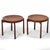 Mid-Century Modern Swedish Solid Teak Flip-Top Tables in the Manner of Jens Quistgaard For Sale - Image 3 of 10