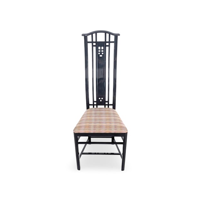 We are offering a beautiful set of four vintage chairs from the premium Italian manufacturer Giorgetti for sale. The...