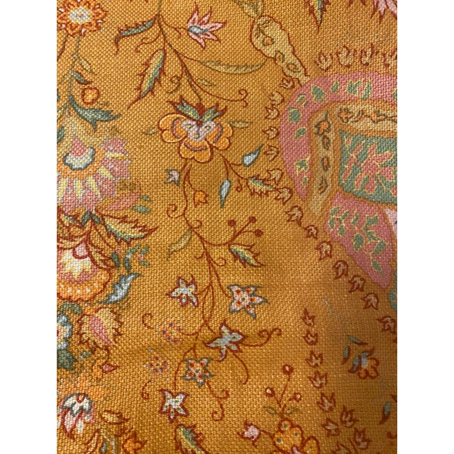 Textile Clarence House Vibrant Floral Fabric - 3 Yard Piece For Sale - Image 7 of 7