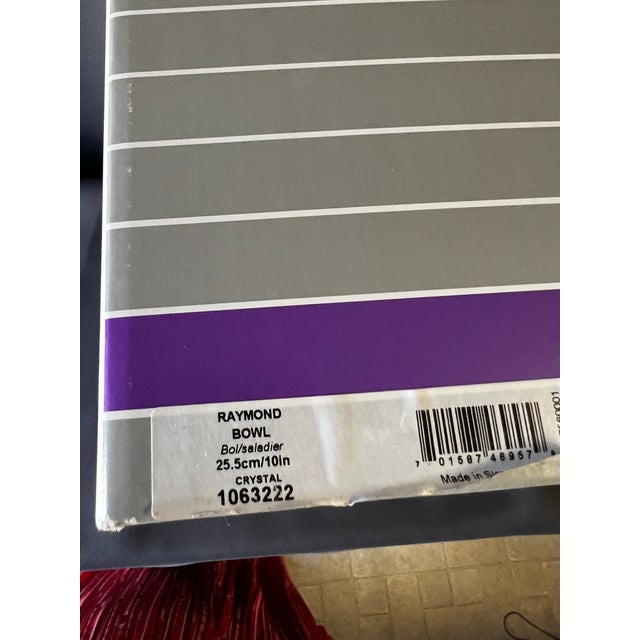 Marquis by Waterford “Raymond” Crystal Vase & Bowl Set – Pair W/Box For Sale - Image 11 of 11