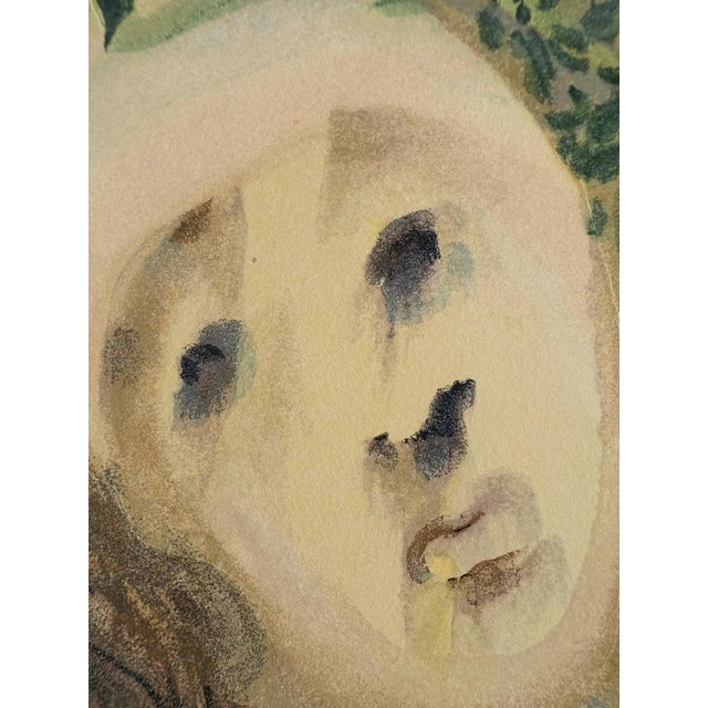 Modern Salvador Dali, The Virgin of the Annunciation, Woodcut For Sale - Image 3 of 4