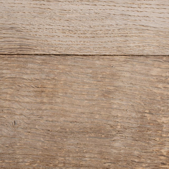 Brown 1970s Oak Coffee Table For Sale - Image 8 of 9
