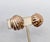 Vintage 1950s Signed Castlecliff Goldtone Faux-Citrine Clip Earrings-2 Pieces For Sale In Philadelphia - Image 6 of 9