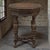 Antique Jacobean Style Octagonal End Table in Hand Waxed Oak For Sale - Image 4 of 18