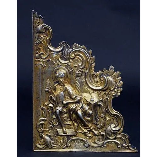 1777. Russia, author initials A.A, A.O.P, ,J.O. Silver, guilding. Weight 349 grams, height 2.5 cm, length 28.2 cm, width...