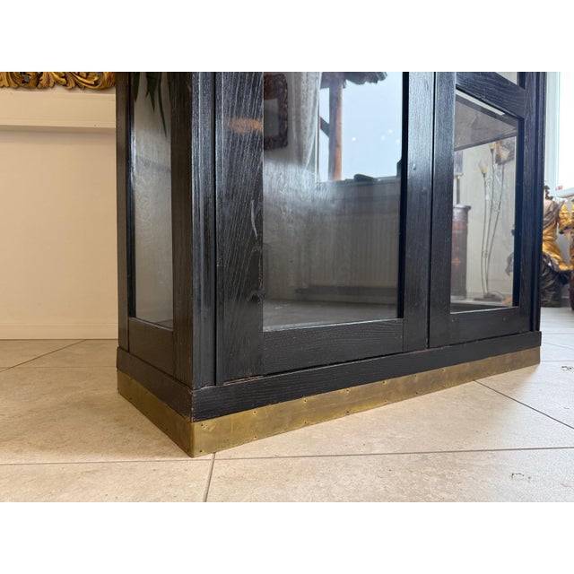 Vintage Art Nouveau Display Cabinet, 1920s For Sale - Image 6 of 8