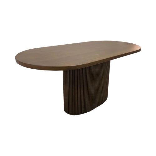 Solid Beech Tree Dining Table For Sale - Image 4 of 4