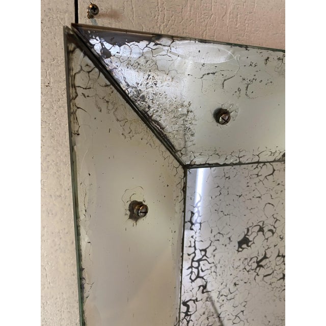 Antique Mercury Glass Mirror, 19th Century For Sale - Image 12 of 13