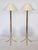 Mid 20th Century Brass Floor Lamps by Lang-Levin (Pair) For Sale - Image 10 of 10