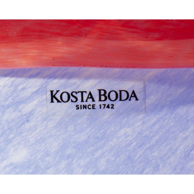 Contemporary Kosta Boda Atelier “Cleopatra” Bowl With Snake by Ulrica Hydman Vallien For Sale - Image 3 of 7