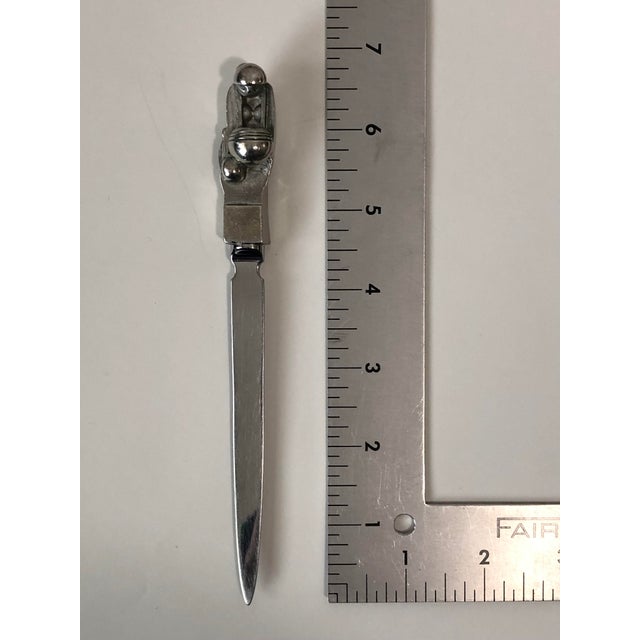 Late 20th Century Frank Lloyd Wright Nakoma Letter Opener by Ortak of Scotland For Sale In Seattle - Image 6 of 10