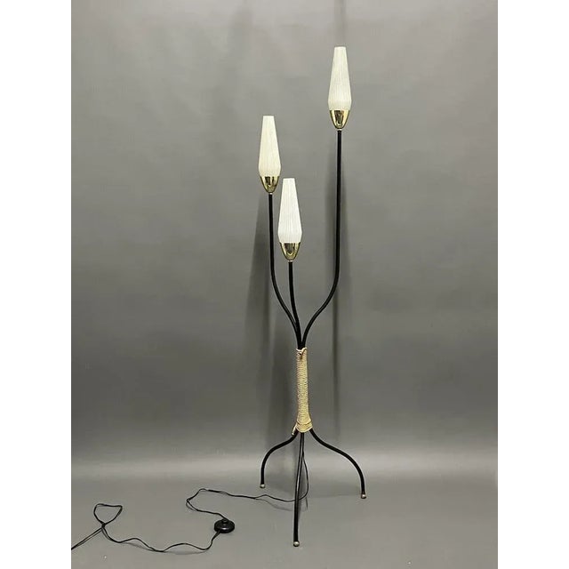 Floor Lamp from Maison Lunel, France, 1950s For Sale - Image 12 of 12