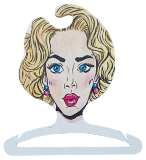 Vintage Pop Art Hanger