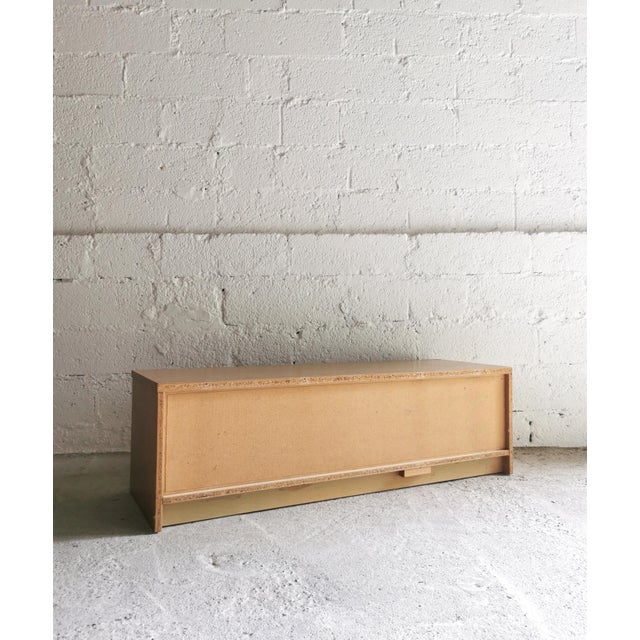 Wood Mid-Century Modern German Lowboard in Beech, 1960s For Sale - Image 7 of 14
