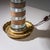 Mid-20th Century Table Lamp in Glass and Wood, Probably Italy For Sale - Image 9 of 11