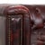 Animal Skin Chesterfield Three-Seater Sofa in Leather For Sale - Image 7 of 16