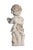 Figurative 19th Century Stone Cherub Figural Garden Sculpture Playing Mandolin For Sale - Image 3 of 6