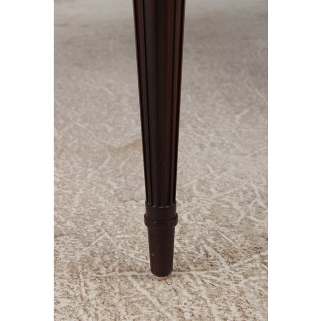 John Widdicomb French Louis XVI Mahogany Dining Room Table For Sale - Image 14 of 17