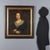 Oil on canvas. 19th-century French school. Portrait of a young woman, likely in mourning, given her black dress and...
