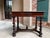 English Antique English Barley Twist Writing Table Library Desk Jacobean Walnut C1880 For Sale - Image 3 of 18
