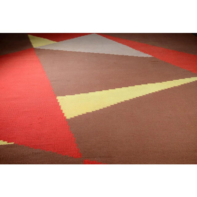 Rug by Antonin Kybal for Krásná Jizba, 1940s For Sale - Image 9 of 10