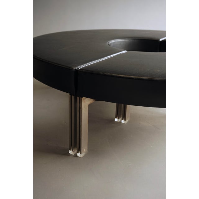 Mid-Century Round Modernist Benches, 1960s, Set of 2 For Sale - Image 10 of 15