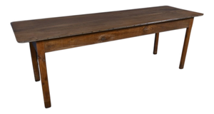 Late 19th Century Chestnut Farmhouse Table