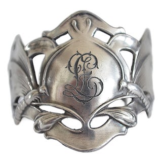 Antique Art Nouveau Napkin Ring from WMF, 1900s For Sale