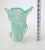 Mid-Century Modern Murano Vase Blue Glass Signed For Sale - Image 3 of 11
