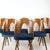 Tatra Chairs in Walnut and Velvet by Šuman, 1960s, Set of 6 For Sale - Image 9 of 18