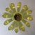 Gold Mid-Century Modern Palm Leaf Chandelier in Murano Glass and Brass from Maestri Muranesi, 2000 For Sale - Image 8 of 9