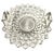 Fostoria Vintage Fostoria American Clear 2056 Double Handled Glass Muffin Tray For Sale - Image 4 of 8