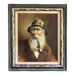 Alexander Kuntner Framed Oil Painting 1930s