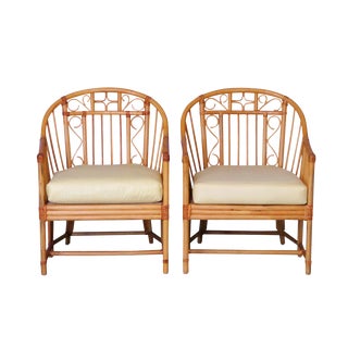 Brighton Pavilion Bamboo Chairs, A Pair For Sale