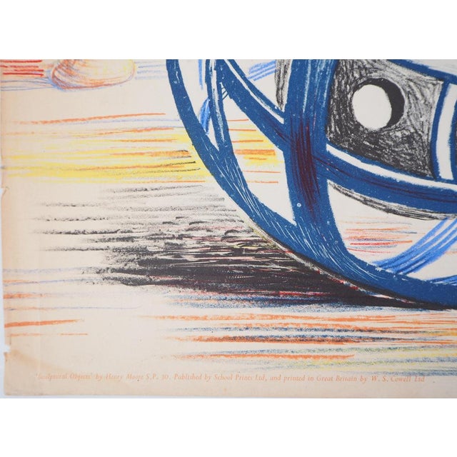 Henry Moore, Sculptural Objects, 1949, Lithograph For Sale - Image 6 of 11