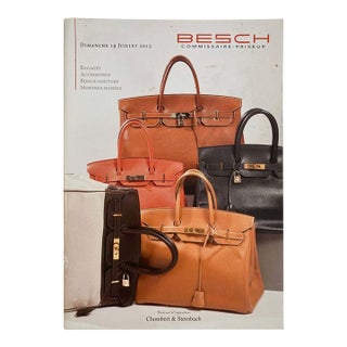 Haute Couture Luxury Leather Goods by Besch Cannes Auction Catalog, France, 2015 For Sale