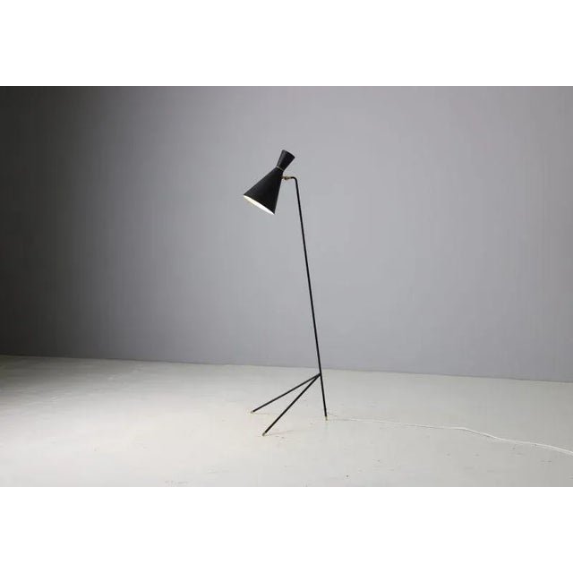 G-123 Floor Lamp by Knud Joos for Lyfa, 1950s, in Very Good conditions. Designed 1950 to 1959 I have official proof of...