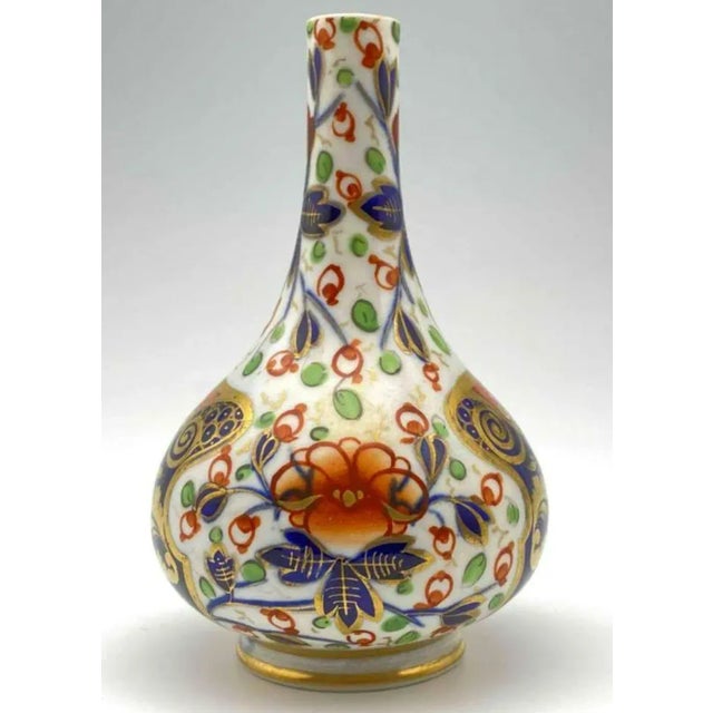 Mid 19th Century Antique Royal Crown Derby Bud Vase For Sale - Image 5 of 9